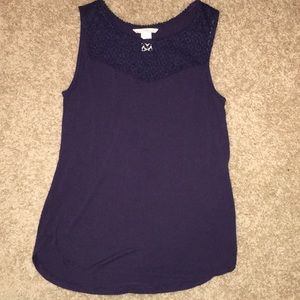 Navy tank top from h&m